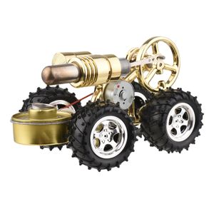 Stirling Motor Kit Strom Generator Heissluft Auto Motor Modell Physikalischer Generator Modell mit Schwungrad Design Wissenschaftsexperiment DIY Bildung Spielzeug