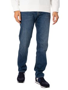 Armani Exchange Schmale 5-Pocket-Jeans, Blau 34W x 34L