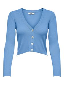 Kurze Dünne Strickjacke Langarm V-Ausschnitt Knitted Cardigan JDYDONNEL | XS