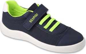 Sneaker Turnschuhe Befado 451X004 Blau Klettverschluss