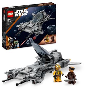 LEGO 75346 Star Wars Snubfighter der Piraten Set, The Mandalorian Staffel 3 Spielzeug zum Bauen mit Starfighter Modell, Pilot und Vane Minifiguren, Sammelstück Geschenk für Kinder