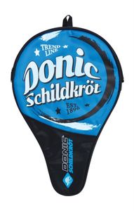 Donic-Schildkröt Tischtennis Schlägerhülle Trendline blau-schwarz