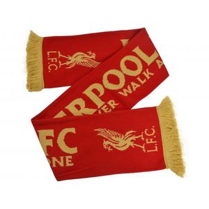 Liverpool FC - Schal für Herren/Damen Unisex BS3464 (Einheitsgröße) (Rot/Gold)
