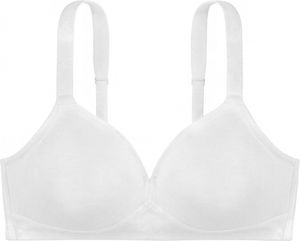 DORINA BH ohne Bügel Daniela, D1081 (BH Größe: 95 C / Farbe: weiß)