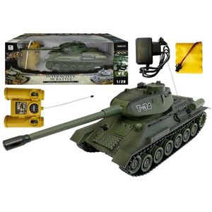 RC Panzer 99815 ferngesteuerter Panzer T-34 1:28 mit IR Kampfsystem 2,4 GHz