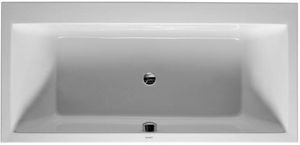 Duravit Rechteck-Badewanne VERO 1900 x 900 mm, 2 Rückenschrägen weiß