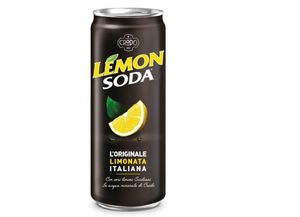 72x Lemonsoda 330 ml Campari Group Lemon soda Zitrone italienisch Limonata
