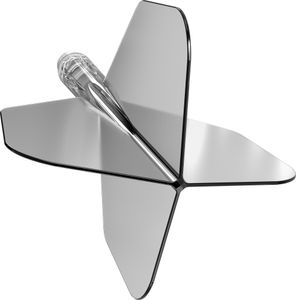 Mission Force 90 Clear NO6 - Dart Flights