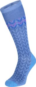 Sockwell Bean Stalk Damen Kompressionsstrümpfe 15-20 mmHg Cornflower Größe 39-43