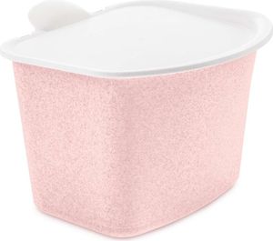 Koziol Bibo koš na bioodpad, koš na bioodpad, nádoba na bioodpad, sběrač odpadu, kbelík, plast, Organic Pink, 16 cm, 5605669
