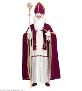 Nikolaus Kostüm - Bischof Nikolauskostüm Gr. L/XL  Weihnachtsmann Verkleidung