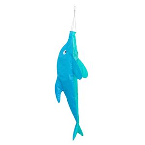 Invento windbeutel Delphin 100 x 35 cm Polyester blau, Farbe:blau