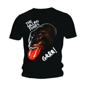 The Rolling Stones - "Grrr" T-Shirt für Herren/Damen Unisex RO1571 (S) (Schwarz)