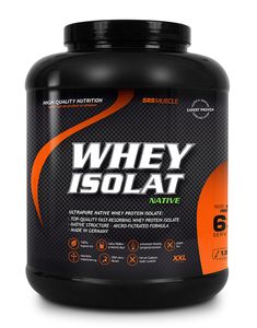 SRS Whey Isolat Native, 1900 g Dose, Neutral