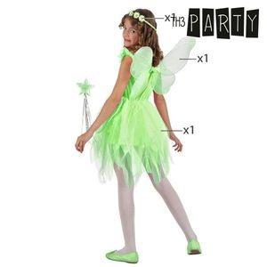Karnevalskostüm Mädchen «grüne Fee Waldelf» Faschingskostüm Größe 7-9 Jahre