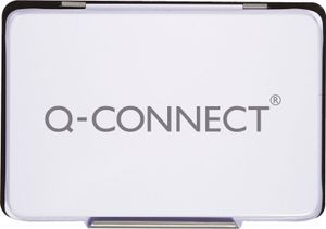 Q-Connect® KF16315 Stempelkissen 9 x 5,5cm schwarz