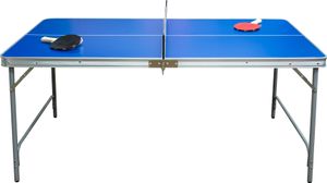 Klappbarer Tischtennistisch Fabula-XT mit Spielset | Carromco