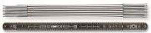 2m l.14mm mm/cm EG II aluminium czarny BMI