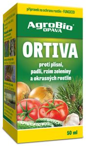 Přípravek k ochraně zeleniny a okrasných rostlin proti houbovým chorobám ORTIVA 50 ml