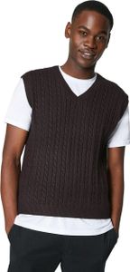 Burton - Pullunder für Herren BW1594 (XL) (Braun) Burton - Pullunder für Herren BW1594 (XL) (Braun)