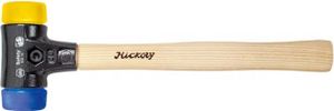 Wiha Schonhammer Safety weich/mittelhart mit Hickory-Holzstiel, Rund-Schlagkopf (26653) 30 mm