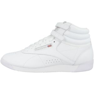 Reebok F/S High Top Echtleder-Sneaker Damen Weiß Schuhe, Größe:38 1/2