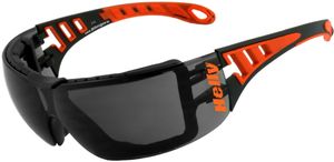 Helly Bikereyes 231 Sonnenbrille (Black/Orange,One Size)