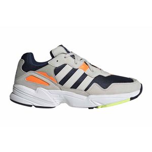 adidas Originals Yung-96 Retro-Sneaker coole 90s-Schuhe Blau/Weiß/Grau, Größe:42