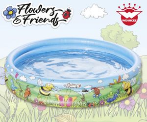 Happy People Flowers & Friends Pool, 122 x 25 cm