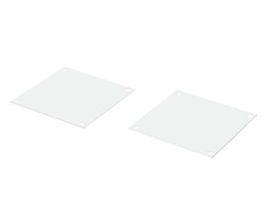 Rittal Abdeckplatten für Lüfterfelder für FlatBox 6 Stück