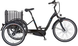 E-Dreirad 26" 3-G., Cargo 23.ESL.10  schwarz