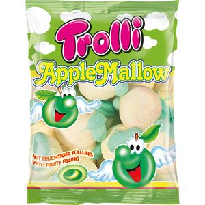 Trolli Apple Mallow extra softer Schaumzucker mit Füllung 150g