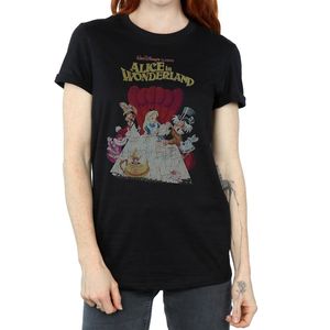 Alice In Wonderland - T-Shirt für Damen BI1408 (S) (Schwarz)
