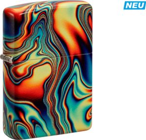 Zippo ZIPPO Benzinfeuerzeug "Colorful Swirl" in bunt Bunt