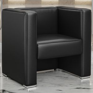 LINO | Clubsessel | Schwarz | Leder | Bistrosessel, Hotelsessel, Cocktailsessel LINO | Clubsessel | Schwarz | Leder | Bistrosessel, Hotelsessel, Cocktailsessel