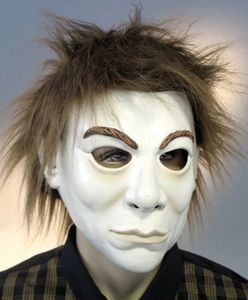 weiße Halbmaske zum Phantom Kostüm Karneval Fasching Halloween FM 