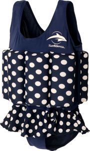 Konfidence Float Suit Schwimmhilfe für Kinder, Größe:1-2 Jahre, Design:Polka Dot Blau