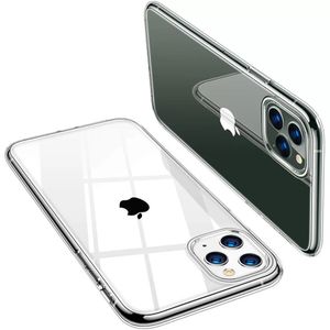 Handy Hülle für iPhone 11 Pro Schutzhülle Silikon Case Cover Bumper Slim Klar