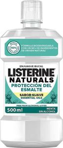 LISTERINE Naturals ENAMEL PROTECT Mundspülung ERHALEINBISAHLICHT 500 ml