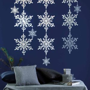 Koziol FLAKE L Star Ornament Set White