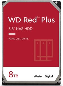 WESTERN DIGITAL Festplatte SATA-600 Red Plus (128 MB Cache) 8 TB 3,5" WD80EFZZ