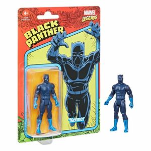 Hasbro Marvel Legends Retro Collection Actionfigur 2022 Black Panther 10 cm HASF2659