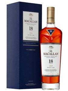 Macallan 18 Jahre Double Cask 2020 Highland Single Malt Scotch Whisky 0,7l, alc. 43 Vol.-%
