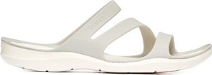 Crocs W Swiftwater Sandals 203998-1FT, Badelatschen, Damen, Grau, Größe: 37/38 Crocs W Swiftwater Sandals 203998-1FT, Badelatschen, Damen, Grau, Größe: 37/38