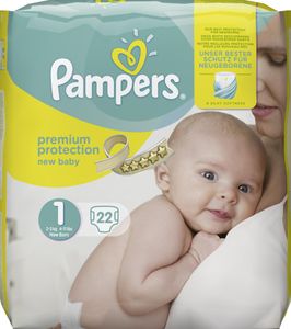 Pampers Premium Protection Gr. 1 newborn 2-5kg (22 St.)