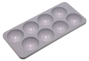 8er Eierhalter 18326 (21x10x2cm) Universell für den Kühlschrank