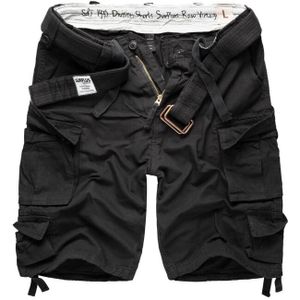 Pánské kraťasy Surplus Division Shorts Black - XL