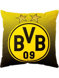 Borussia Dortmund Möbel BVB-Kissen mit Emblem (40x40cm) Dekokissen Dekokissen fball Fußball