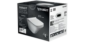 Duravit Wand-WC-Set RIMLESS DURASTYLE weiß