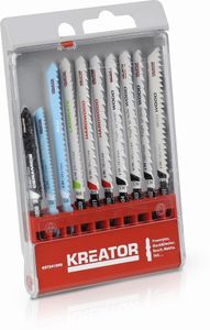 Náhradní pilové kotouče s T-sloupkem pro přímočaré pily - keramika, kov, hliník, dřevo (měkké - tvrdé) vhodné pro Black and Decker, Makita, VARO PowerPlus, Bosch, Skil